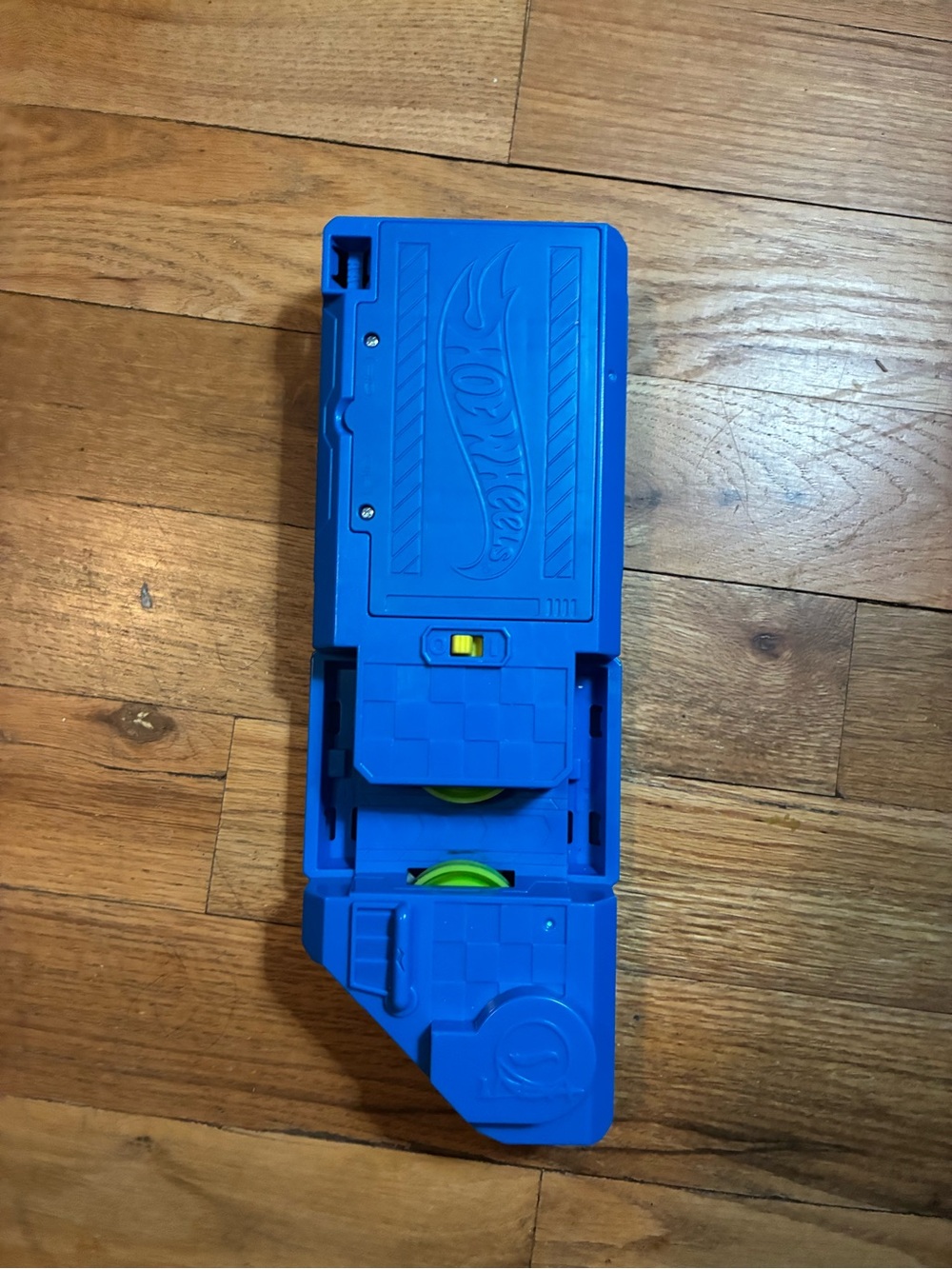 Hot Wheels 2021 Blue Track Power Booster Motorized Launcher GTV14 Mattel(t1)